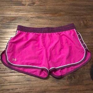 Under Armour girls athletic shorts